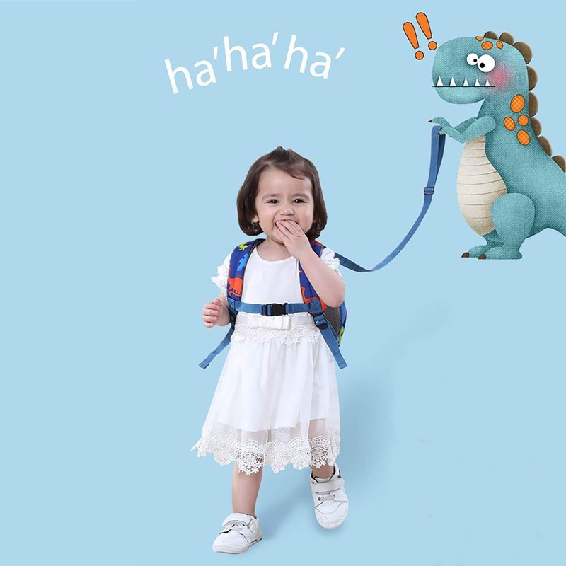 Dinosaur Safety Kids Leash Backpack with Harness Leash for Toddlers