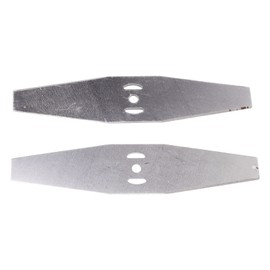 TOPINCN 5pcs Grass Trimmer Replacement Blades, Lawn Mower Blade Steel Electric Mower Blades Garden Tool for Cutting Grass