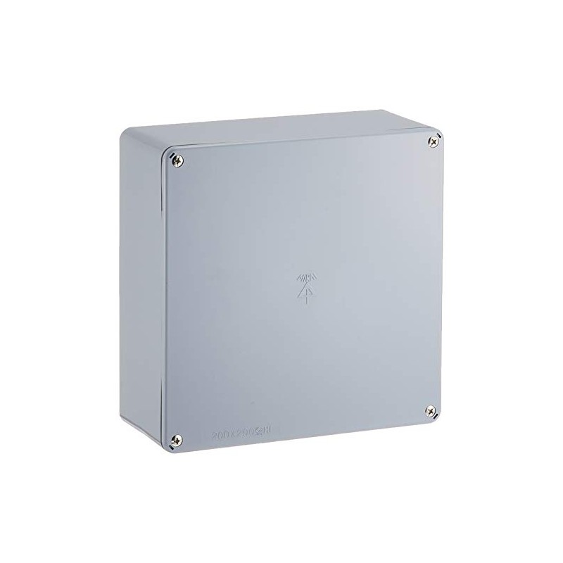 Mirai Industry PVP-2007A Waterproof Pool Box, Flat Lid, Square, No