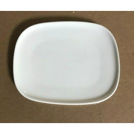 Alessi for Delta White Small Bread/Dessert Plates Lots of 6.  New