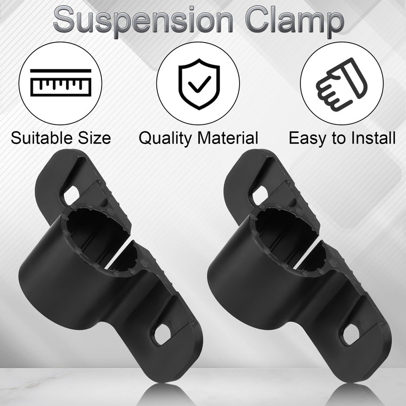 60 Pack 1/2 Inch Pipe Clamp Pipe Suspension Clamp Pex
