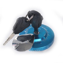 AitDafred Fuel Gas Cap Tank Cover with Keys for Honda Rebel, Magna, Shadow, Spirit, Sabre, Aero, ACE, Stateline, Sabre, Interstate, Fury Gas Cap