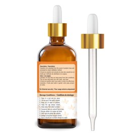 Crysalis Camphor (Cinnamomum Camphora) Oil | 100% Pure & Natural Undiluted Essential Oil for Skin & Hair Care - 100ML with Dropper