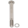 Saddle Clamp Seatpost Titanium Alloy Bolt Screw Gasket for Brompton