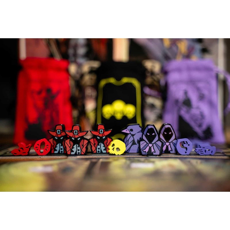 Capstone Games Pagan: Fate of Roanoke - Wooden Token Set,