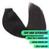VINBAO Human Hair Extensions Tape in Hair Extensions 16 Inch