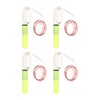 4 Pcs Fishing Glow Sticks Rod Tip LED Glow Sticks