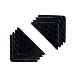 Natiform Carpet Anti-Slip Mat (5.4 x 3.9 inches (138 x 100 mm), Pack of 8, Triangular)