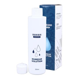 Solución para Humidificador de Cigarros, 200 Ml, Solución de Glicol para Humidificador Segura y Suave, Mantiene el Sabor, Fácil de Usar, Barrera Protectora Líquida para