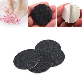Ipetboom 2sets Foot File Callus Remover Raw Edge Heel Sandpaper Discs Disposable Replacement Sandpaper Discs for Electronic Tool 60pcs*2