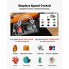 Adjustable Speed 8300 10600 RPM Bench Buffer Polisher Power Planer