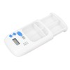 Smart Pill Dispenser, 3 Buttons 2 Grid Easy Operation Automatic