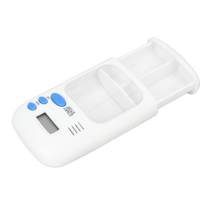 Smart Pill Dispenser, 3 Buttons 2 Grid Easy Operation Automatic