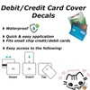 Pink US 100 Bill Brats Credit Card Skin Sticker Decal