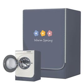 Washing Machine Cover Waterproof Washing Machine Cover 85 cm x 60 cm x 60 cm, Waterproof Sun Protection Washing Machine Cover, Front Loader Washing Machine Cover Waterproof