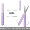 Raymei Fujii SH721V Scissors, Pen Cut, Compact, Portable Scissors, Ambidextrous,