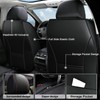 AOMSAZTO Car Seat Covers,Full Set 5 Seats Custom Fit for