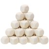 Shapenty Wooden Round Cornered Blank Dice Cubes for Classroom Board