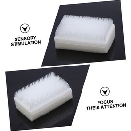 10 Pcs Brush Wilbarger Therapy Occupational Sensory Brush Hands Scrub Sensory Therapy Therapressure Brush Defensiveness Therapy Brush Therapressure Therapy Brush