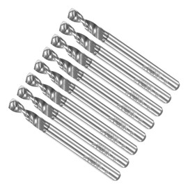 CoCud PCB Drill Bit Diameter 3mm 3.175mm Shank Solid Tungsten Carbide Precision Drilling for PCB CNC Engraving 8pcs