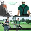 Big Teeth Golf Bag Shoulder Strap Double Padded Adjustable Angle