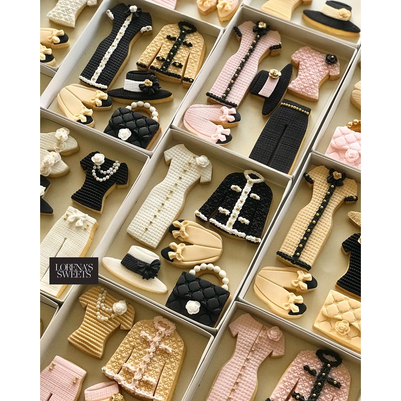 Lorena's Sweets Cookie Decoration Kit Paris Couture