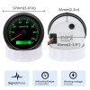 MAIMEIMI 85mm Diesel Engine Tachometer 7000RPM Gauge With Tacho Adapter