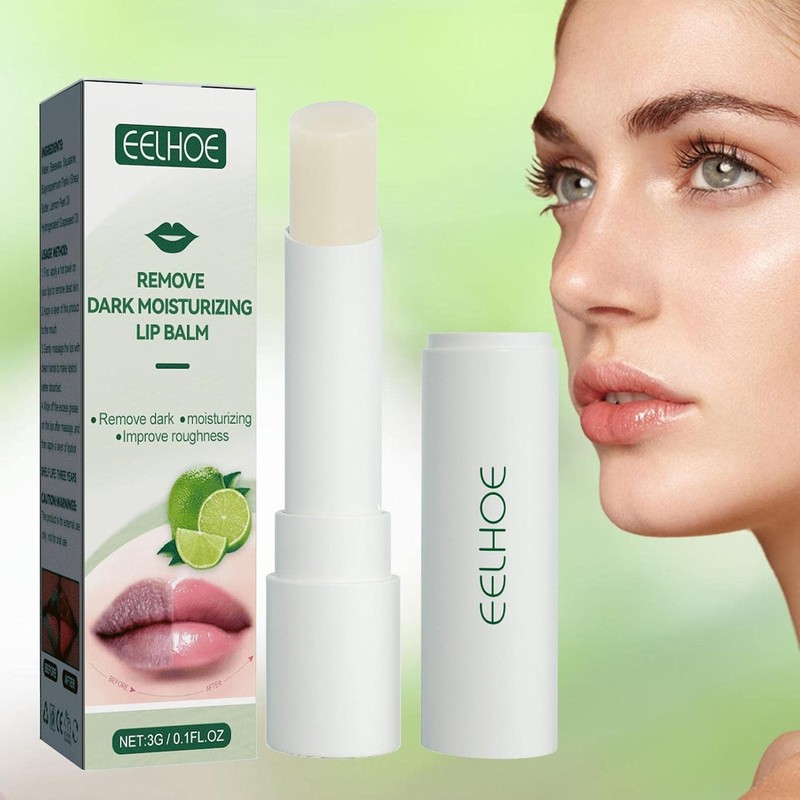 Labios Oscuro,Exfoliante bálsamo Labial para aclarar y aclarar los Labios