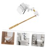 jojofuny 1pc Copper Toilet Flush Lever Button Durable Side Mount