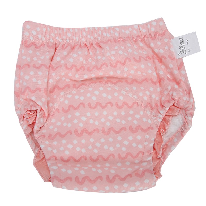 Learning Pants Cartoon Patch Cloth Diapers Baby Toilet Training Washable
