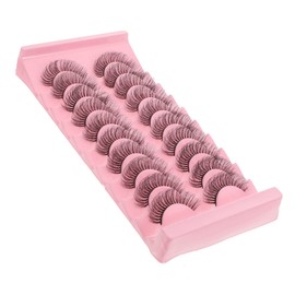 minkissy False Eyelashes Wispy Natural False Lashes for Women Lightweight and Comfortable Lash Extensions