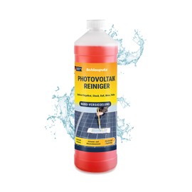SCHLAUPUTZ Solar & Photovoltaic Cleaner 1L Concentrate (1:20) - Efficient Solar Panel Cleaning with Nano Sealing for PV Systems and Balcony Power Plants - PV Cleaning with Maximum Energy Yield
