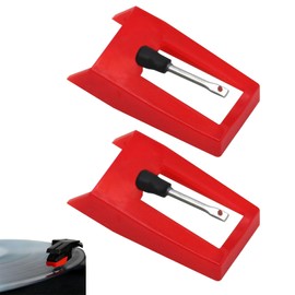 Pack of 2 Turntable Needles, Needle Turntable for Needles, Needle Audio-Technica, Replacement Needle Compatible, Turntable Tools, Turntable Needle Player, Record Player