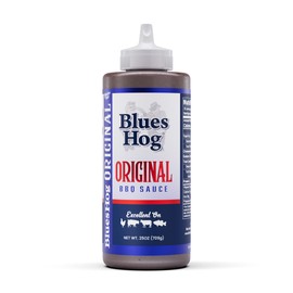 Blues Hog Original Barbecue Sauce, Sweet & Peppery BBQ Sauce, Gluten-Free, Award-Winning Barbeque Sauce, Made in the USA, 25 oz
