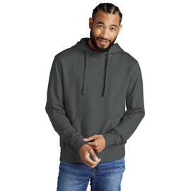 Allmade Unisex Organic French Terry Pullover Hoodie, Terrain Grey, X-Large