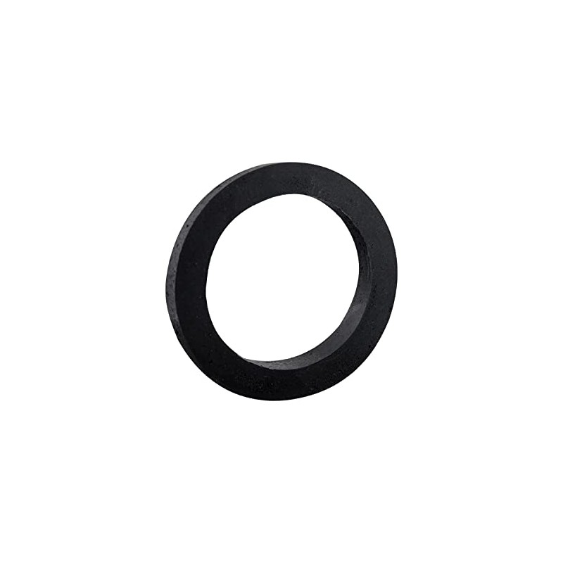 Bathtub Sponge Gasket Replacement for Overflow Plate, Rubber, Black