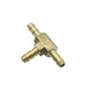 LTWFITTING T-Type Hose Nipple Hose Inner Diameter 0.2 inches (6 mm) (Pack of 5)