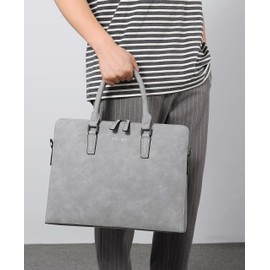 FSD. WG Business Bag Leather Messenger Bag Water Resistant Business Travel Briefcase Handbag Briefcase for Men