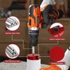 8Pcs PVC Pipe Reamer, Plastic PVC Pipe Fitting Reamer Plumbing