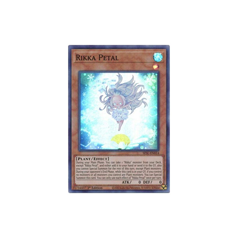 Rikka Petal - SESL-EN014 - Super Rare - 1st Edition