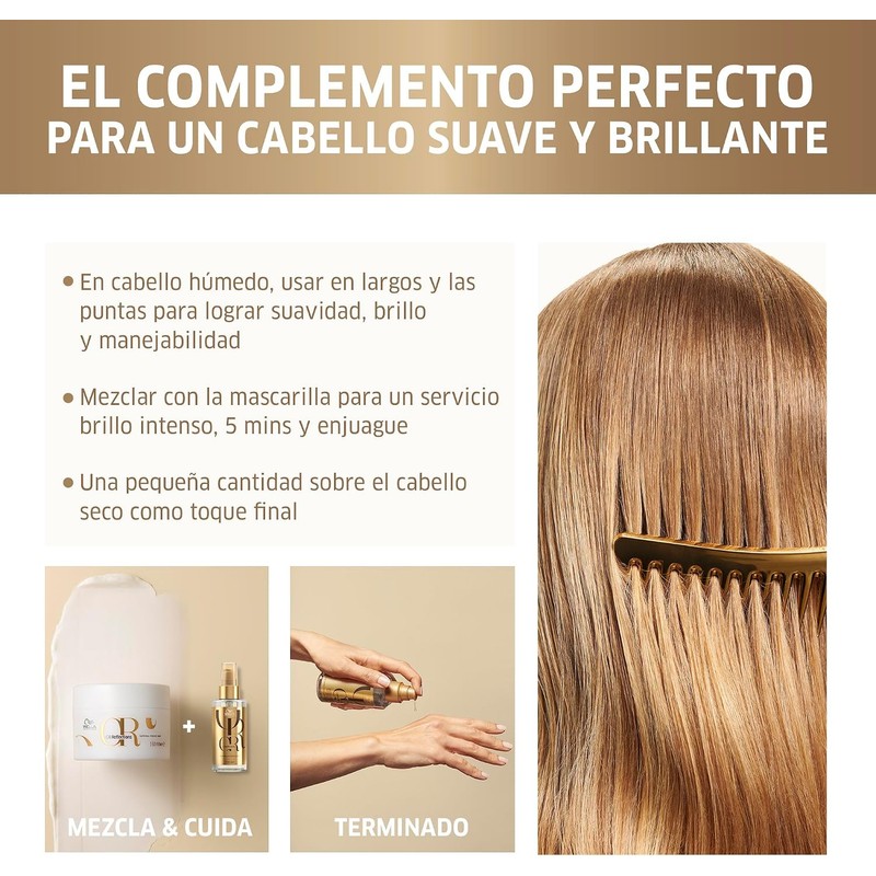 Wella Professionals Oil Reflections Aceite Normal Brillo y Suavidad 100ml