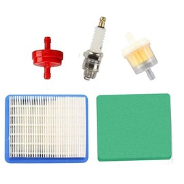 BXparts Air Filter Fuel Filter Kit for Intek 190cc 6.75HP 850 Series OHV Engine 215369 John Deere 020382 Pressure Washer Poulan Pro PRRT850 96092001301 Tiller Carb