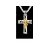 Fashion Jewelry small JESUS CROSS RELIGIOUS pendant charm German Silver
