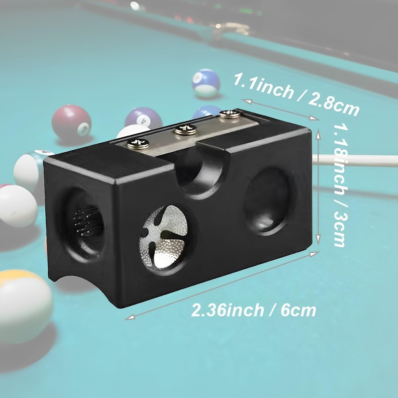 8 in 1 Pool Cue Tip Shaper Tool, Pool Cue