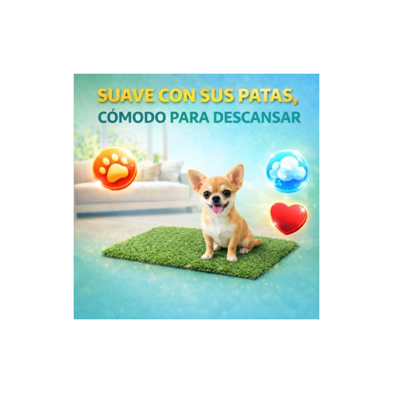 Fancy Pets Repuesto de Pasto Sintético para Tapete Doggie Grass