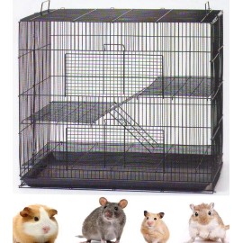 Mcage 3-Level Chinchilla Guinea Pig Small Animal Rat Mice Syrian Hamster Mouse Cage053