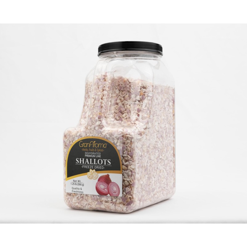 GranAroma Freeze Dried Shallots, Savory Flavor, Sauces & Soups, Versatile