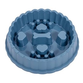 Comedero Lent Slow Feeder, Cuenco Antiahogo para Perros y Gatos, Gran Capacidad, Material PP Seguro