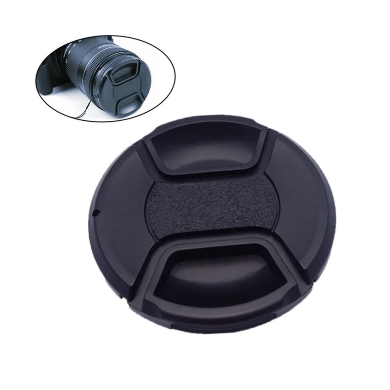 KICHOUSE 55mm Front Lens Cover for Black -Lost Leash Center