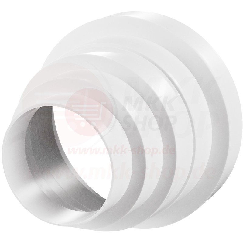 MKK Plastic Ventilation Pipe, Ducting System, Tube Supply Exhaust Reducer,
